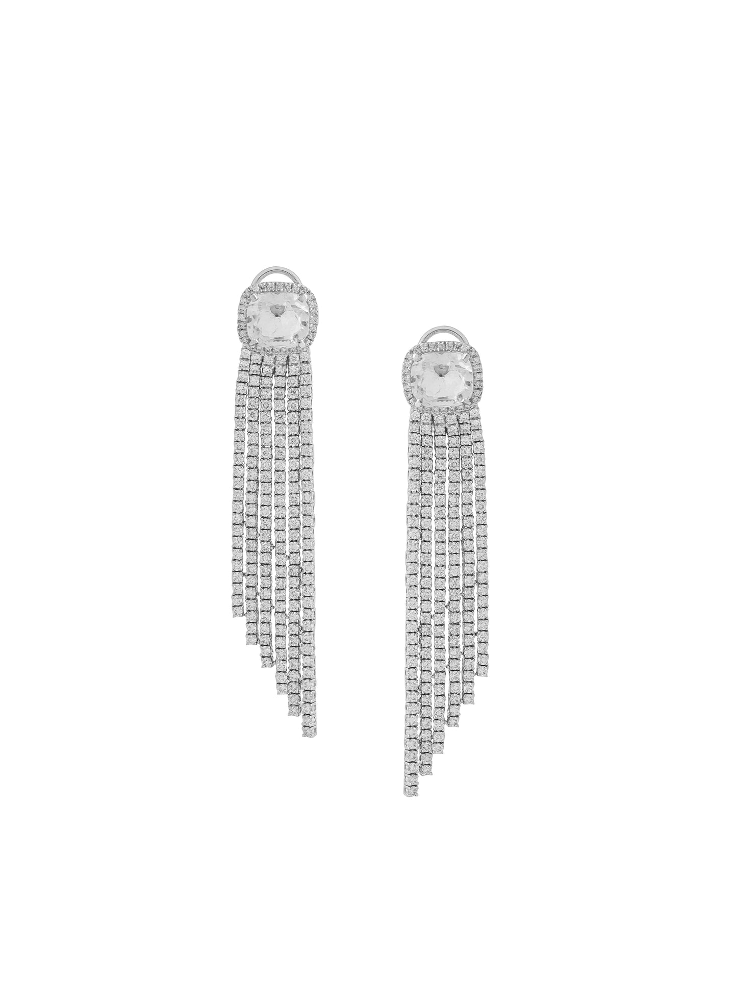 Enchanting Cascade Diamond Earrings