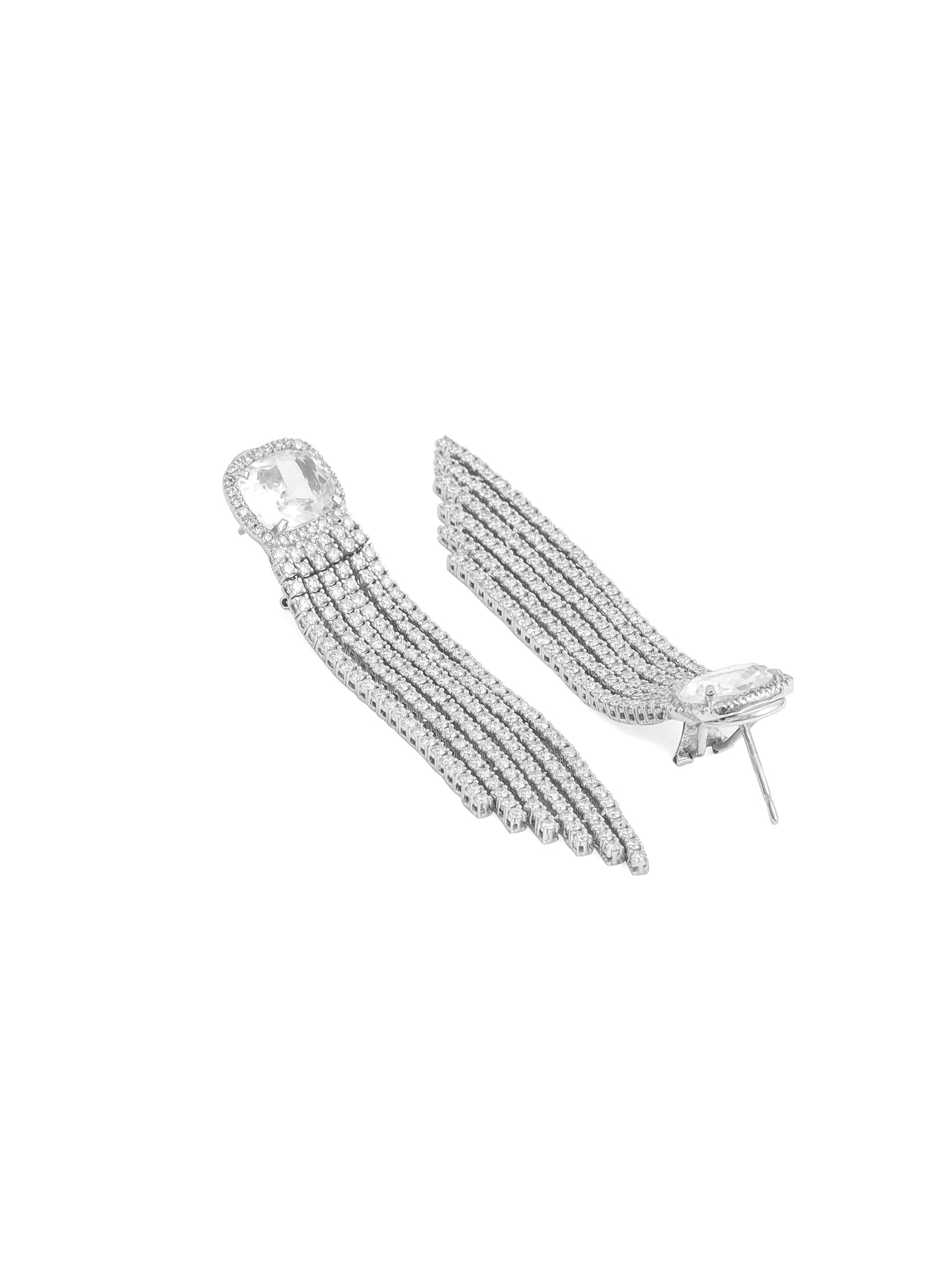 Enchanting Cascade Diamond Earrings