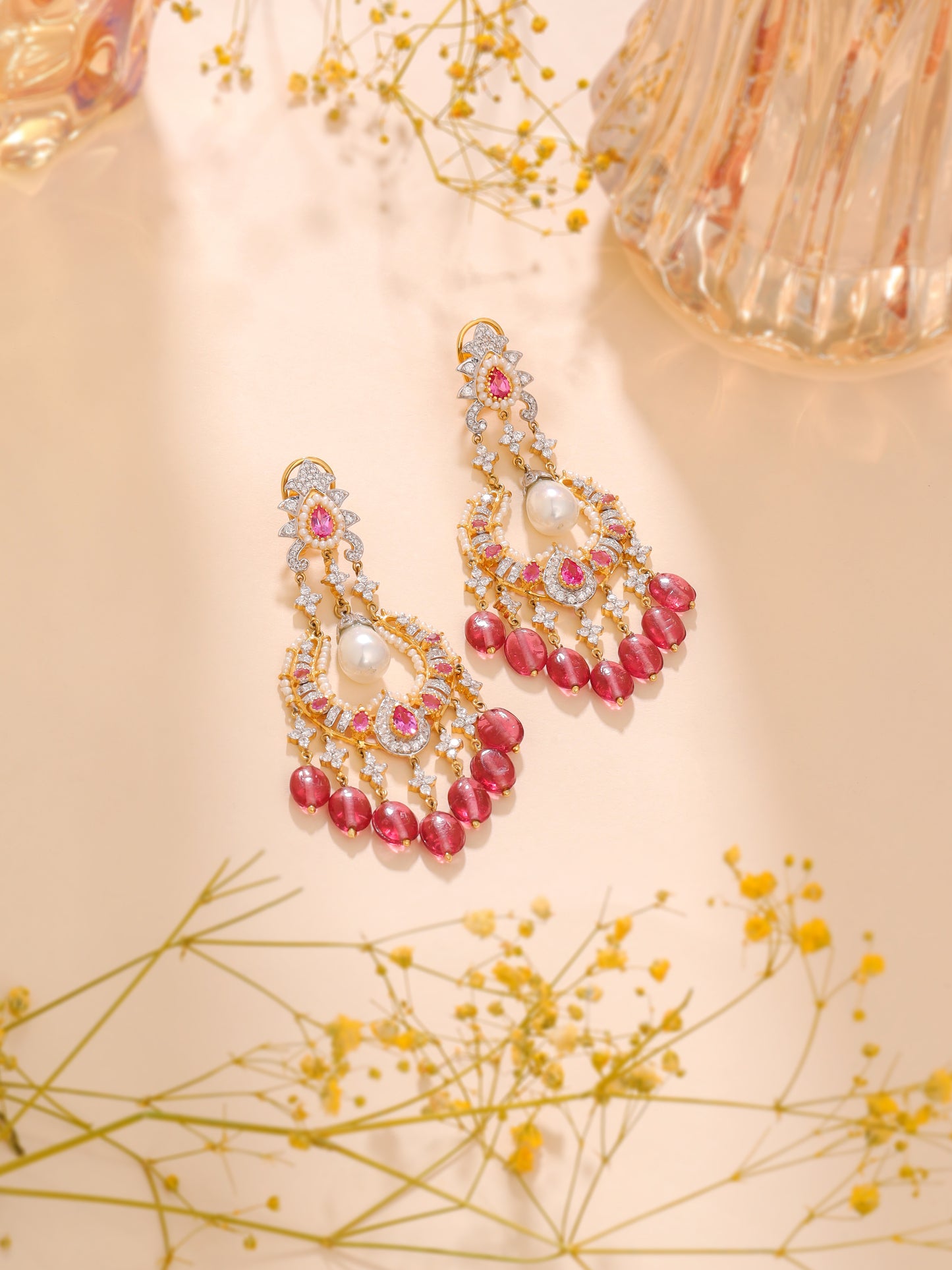 Majestic Diamond Treasures Chandbali