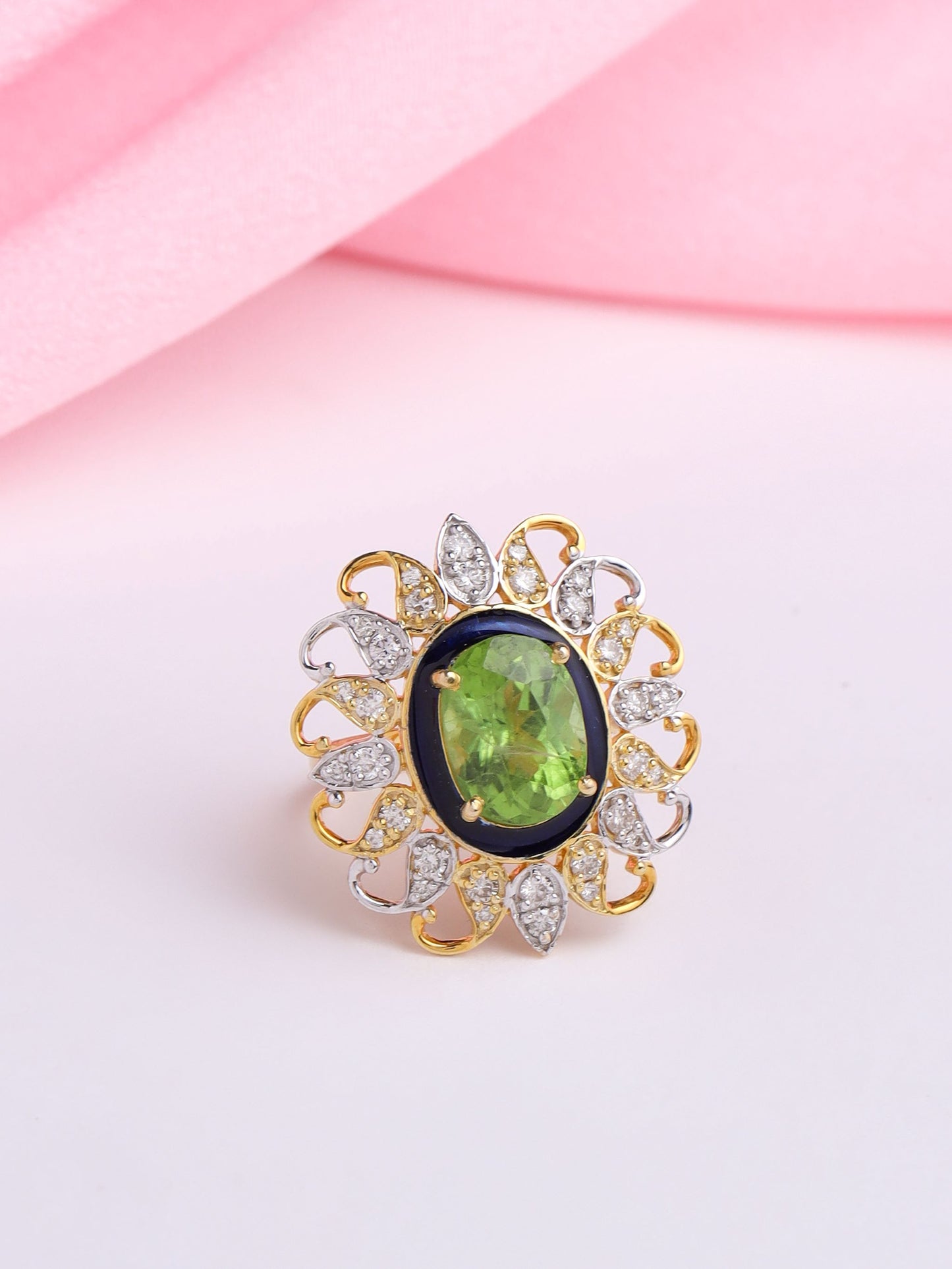 Sunflower Paisly Ring