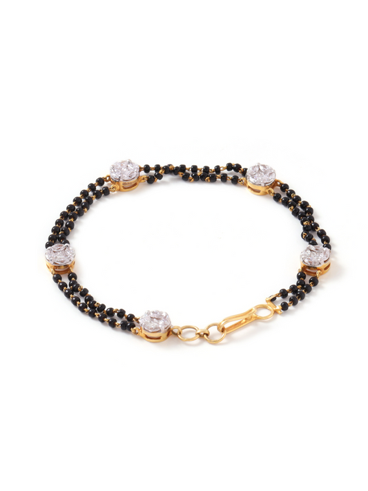 Diamond Mangalsutra Bracelet