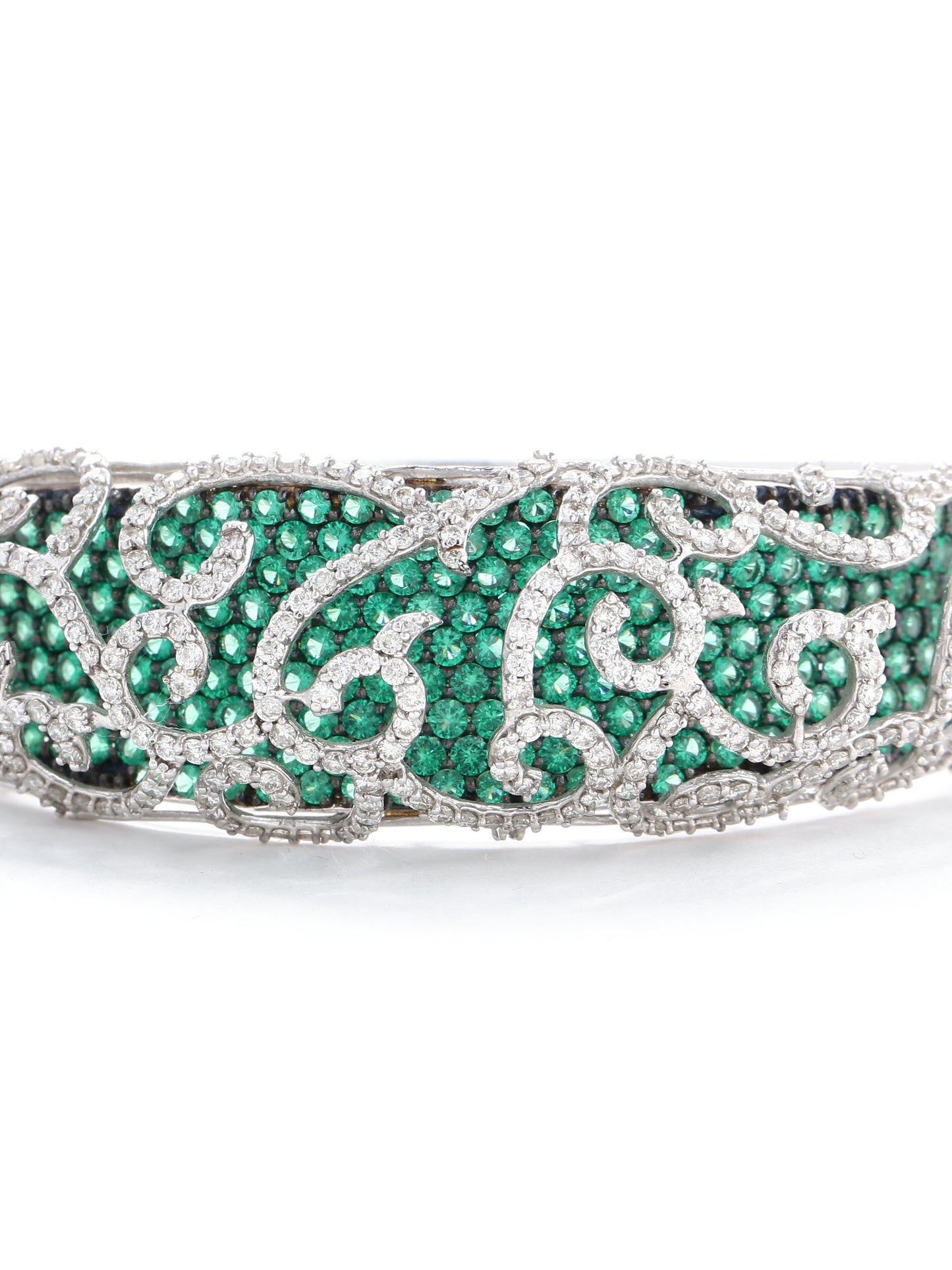 Diamond Tsavorite Bracelet