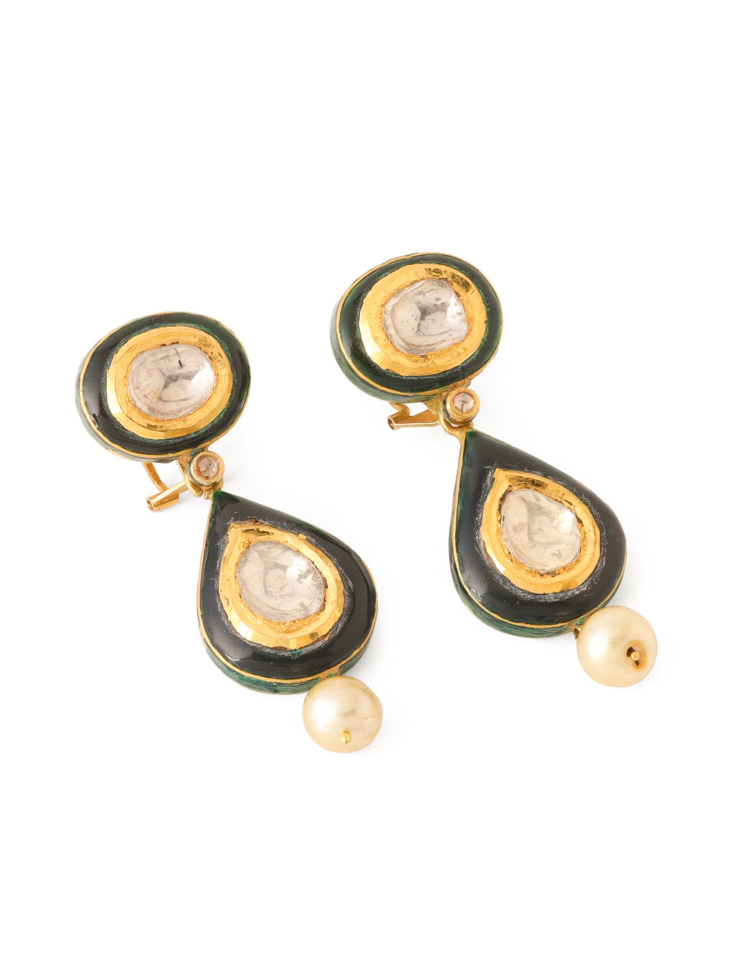 Polki Pakshi Earrings