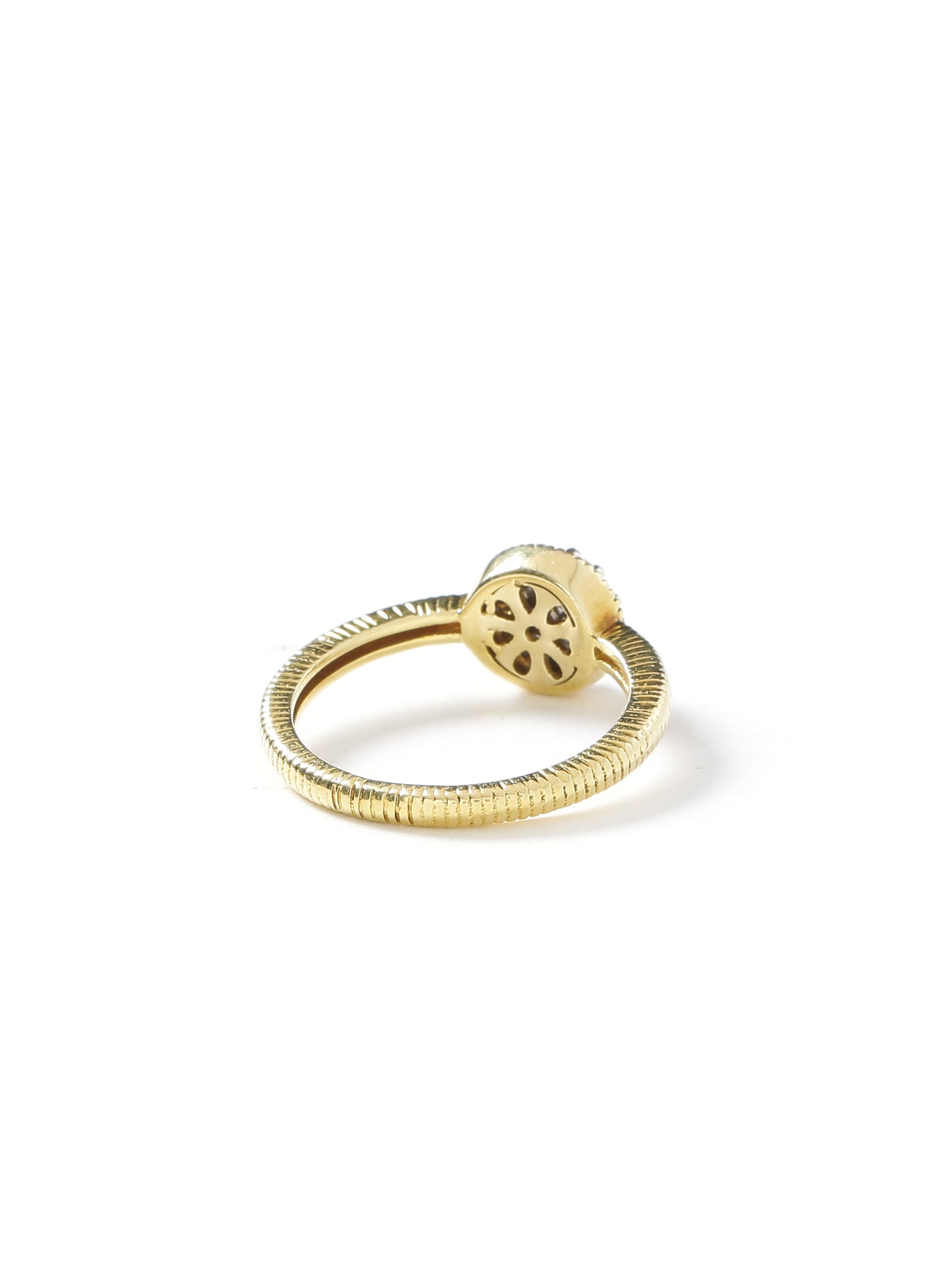 Clustered Diamond Ring