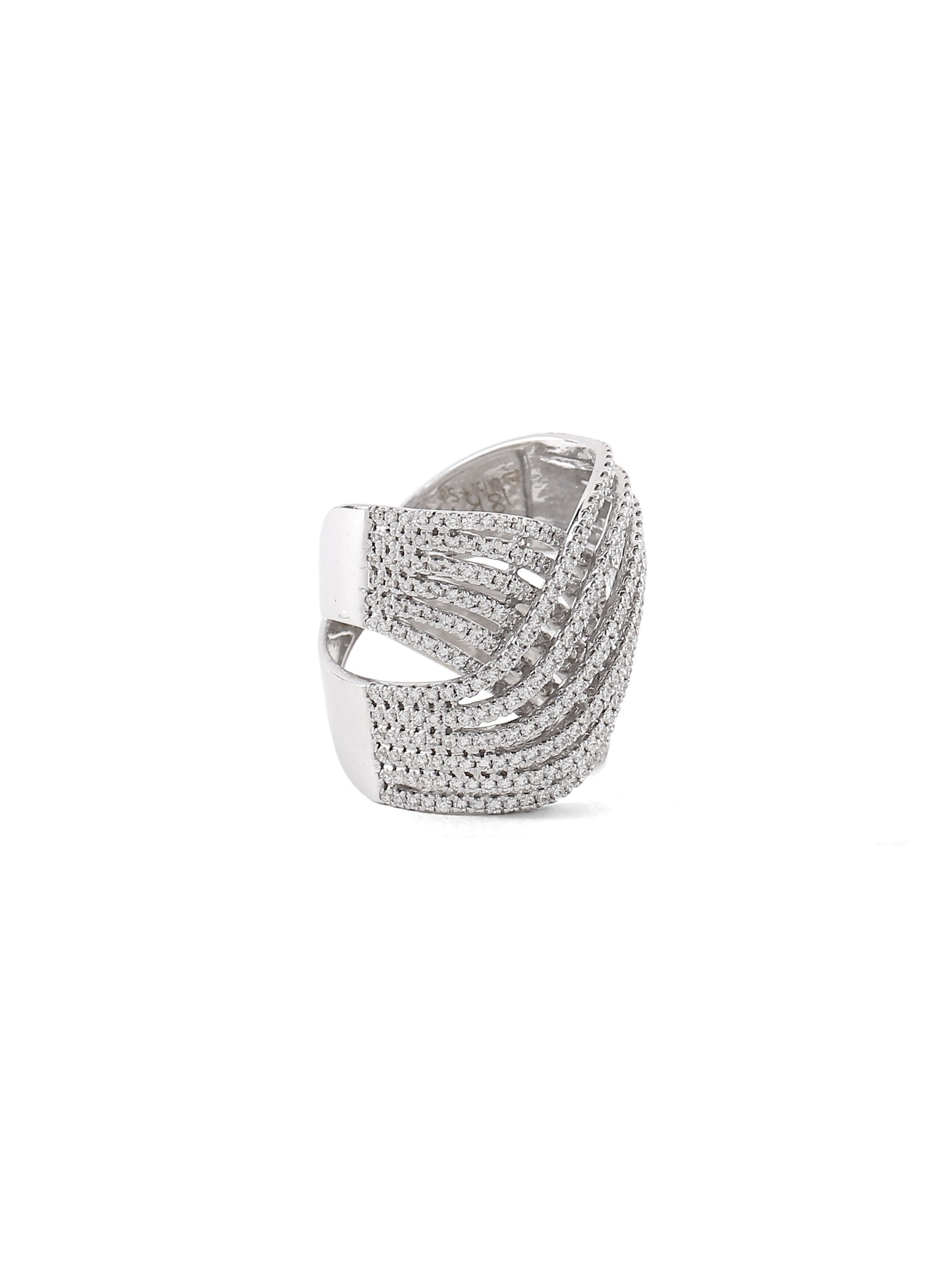 Diamond Lines Ring