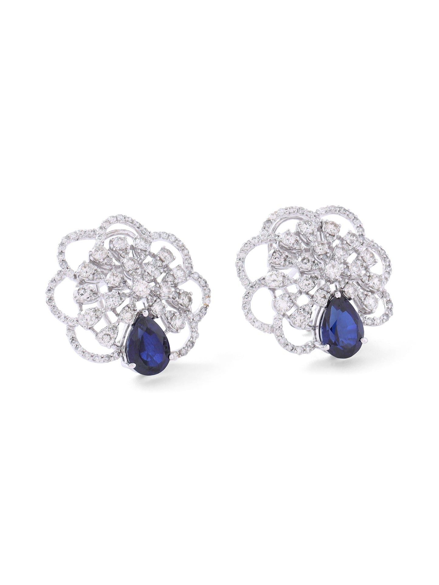 Azure Diamonds Studs