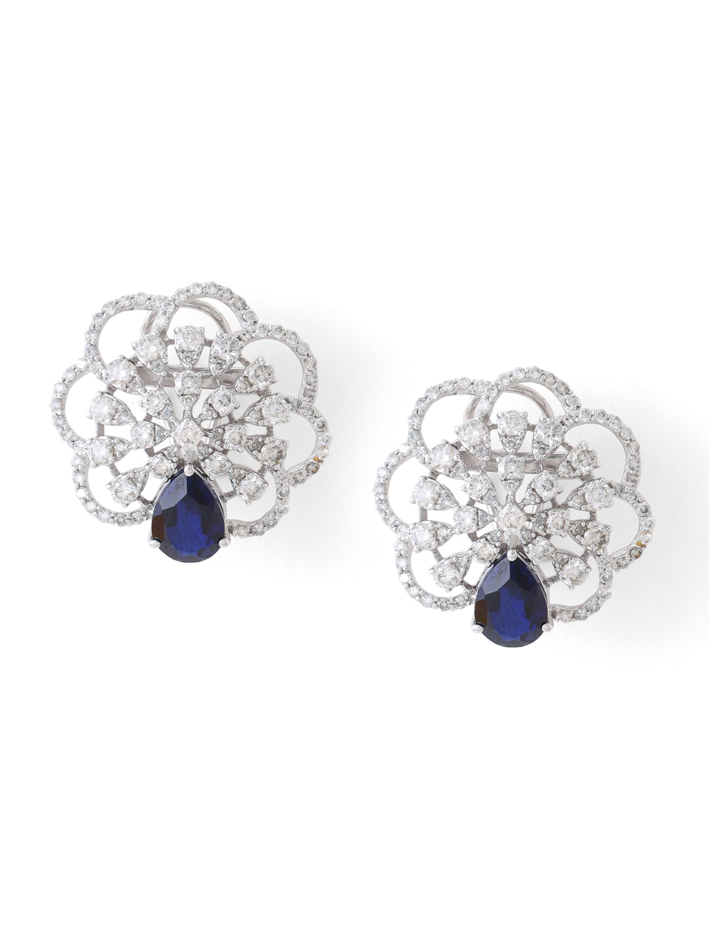 Azure Diamonds Studs