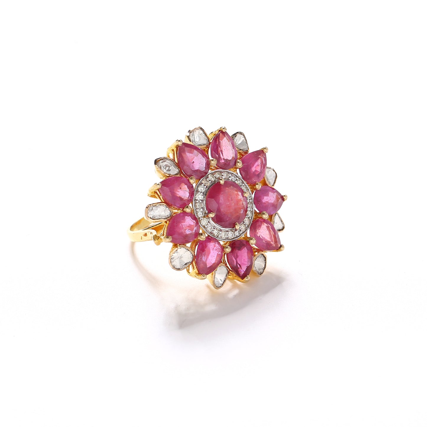 POLKI RUMANI RING