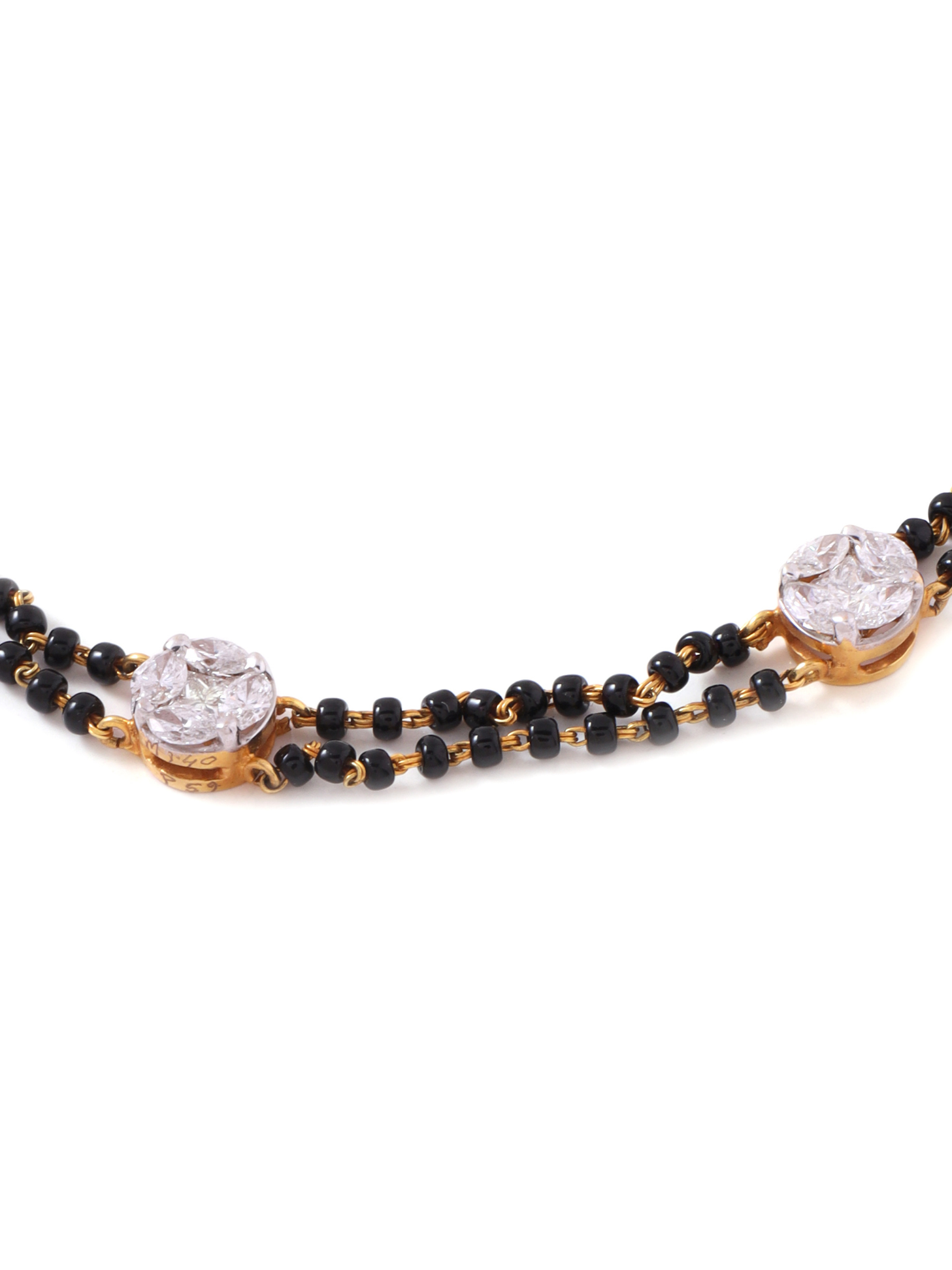 Diamond Mangalsutra Bracelet