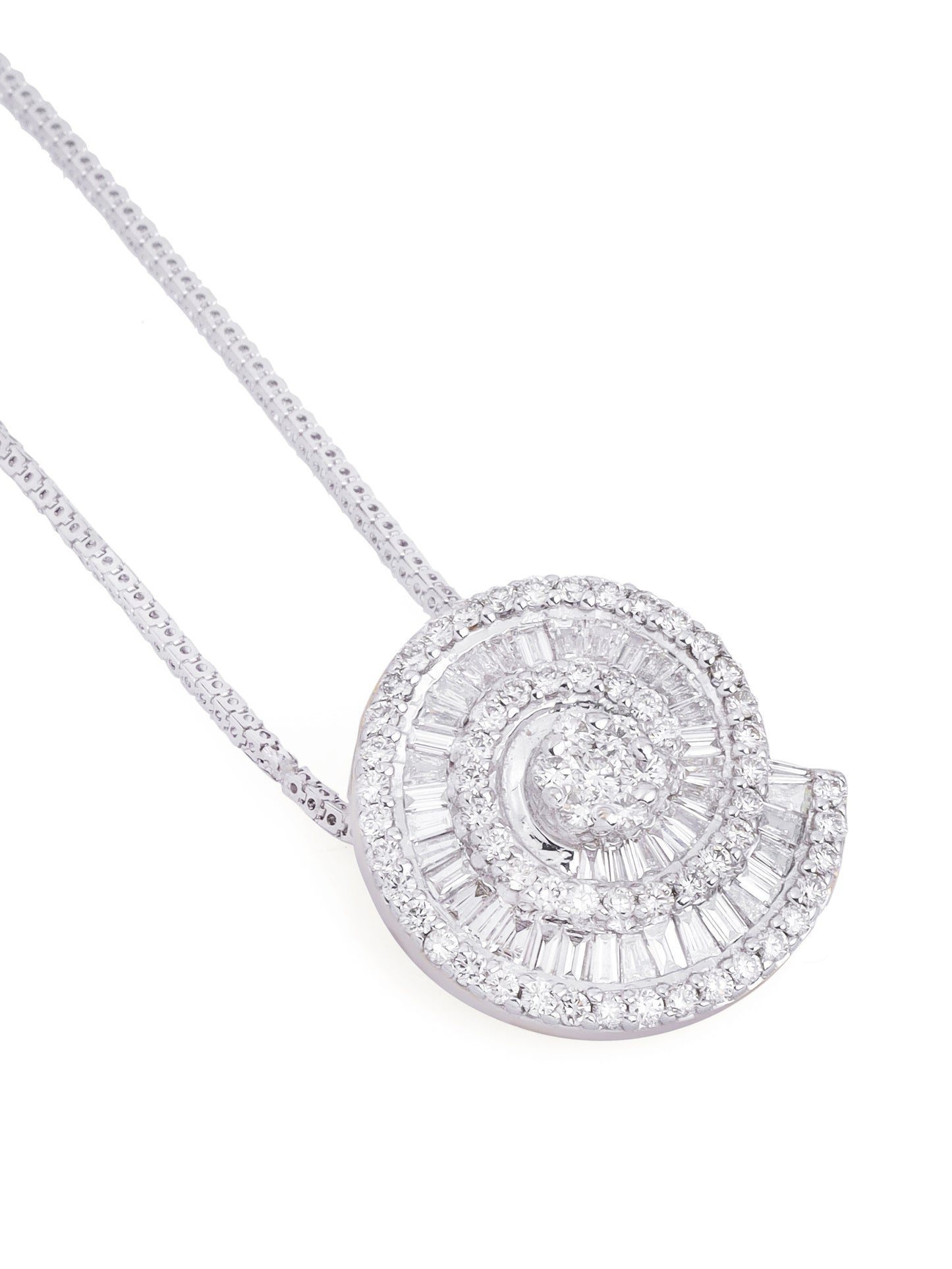 Victoria Diamond Pendant Set