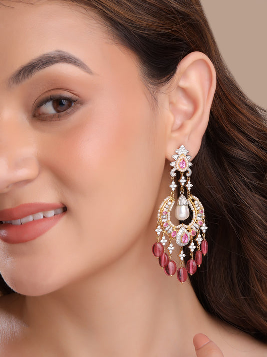Majestic Diamond Treasures Chandbali