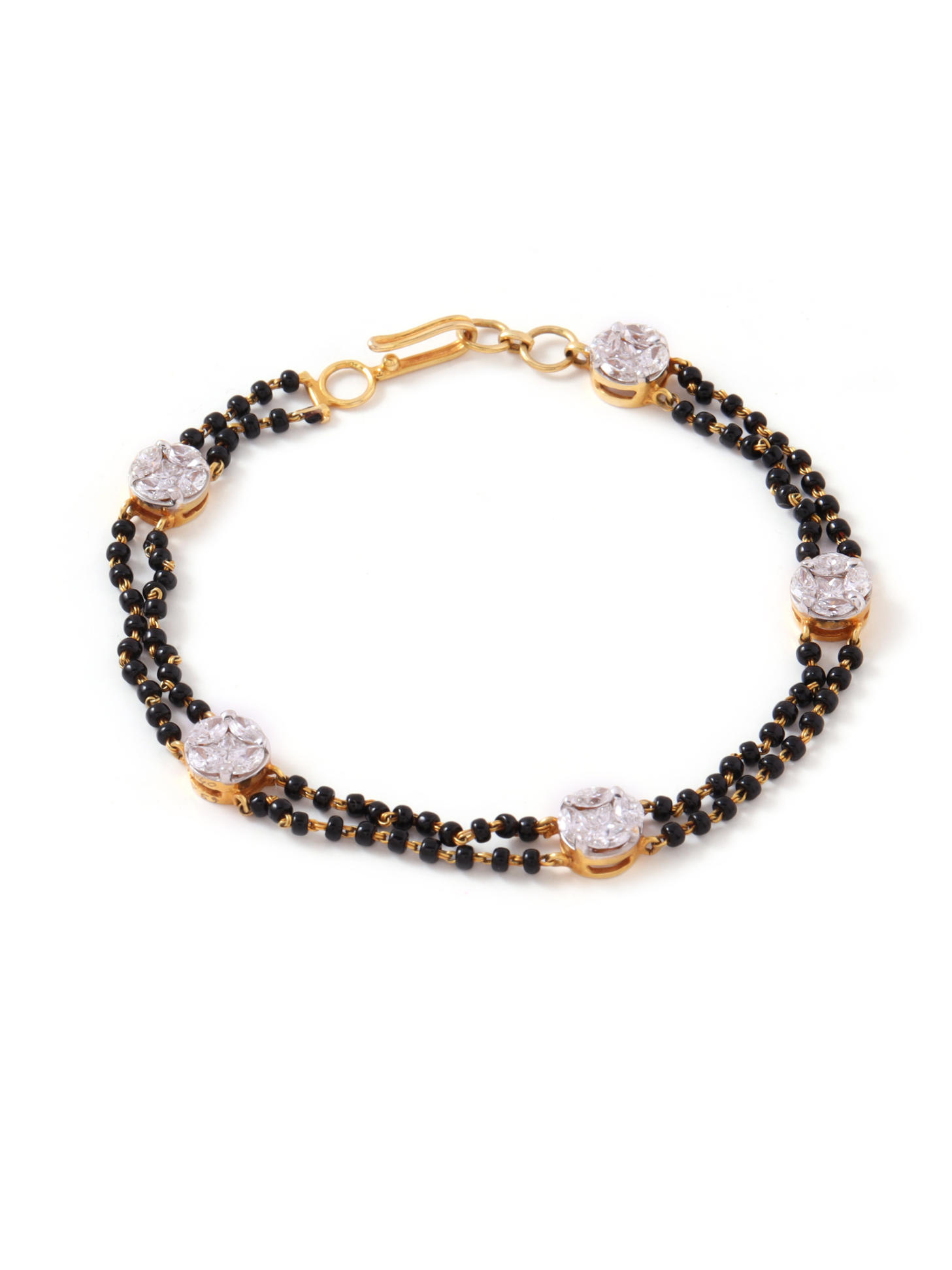 Diamond Mangalsutra Bracelet