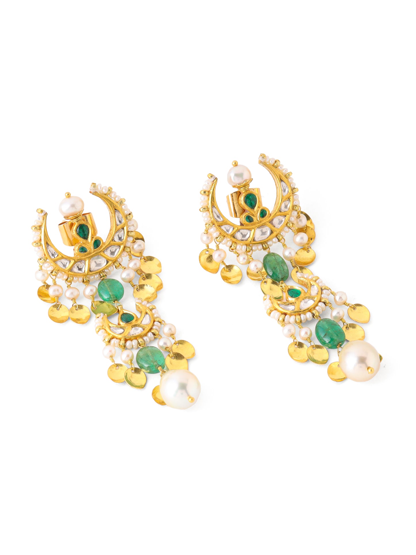 Qamar Polki Earrings