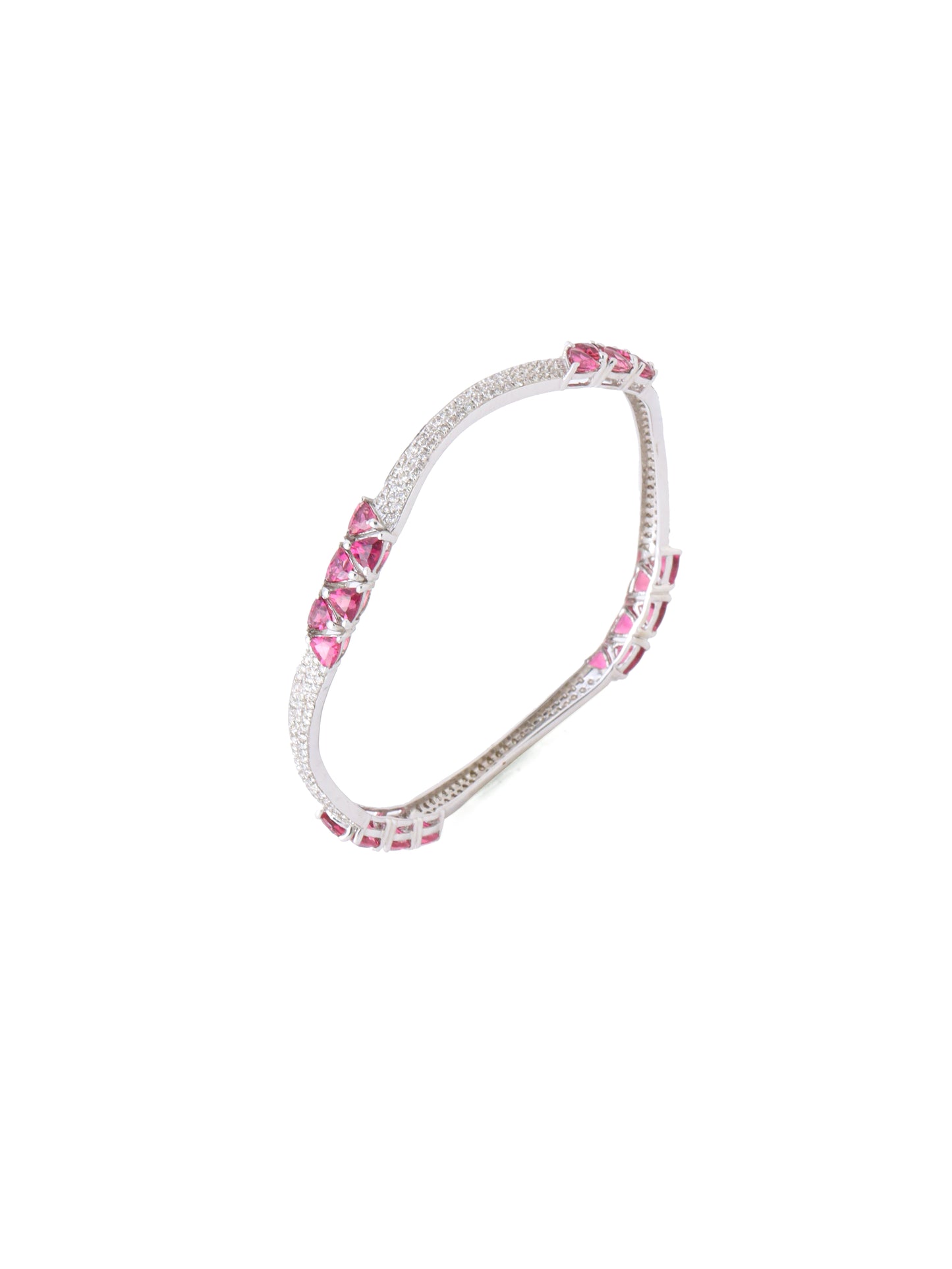 Twin Diamond Bangle