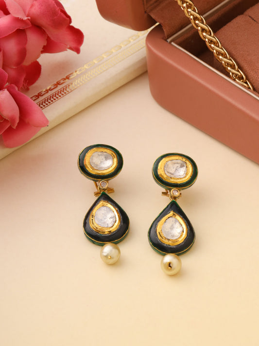 Polki Pakshi Earrings