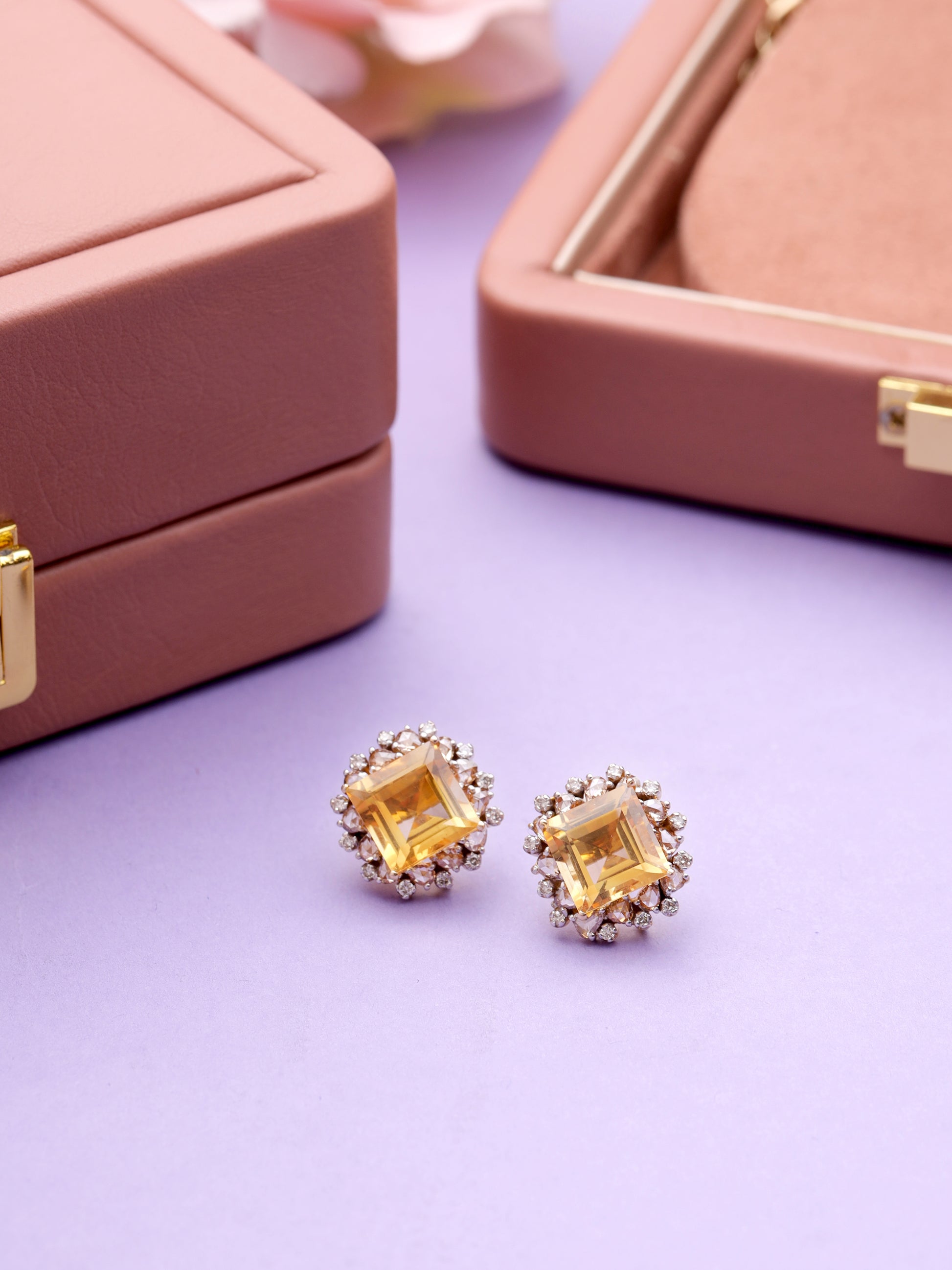 Dawn Diamond Studs