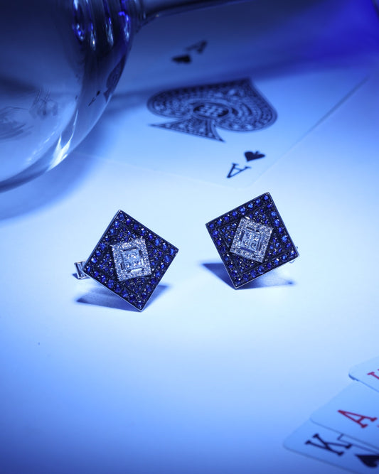 Gatsby Diamond Cufflinks